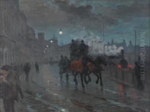 Crepuscolo Invernale by Giuseppe Mazzei