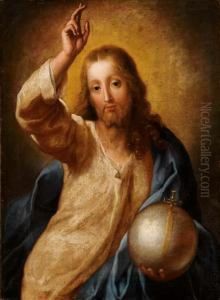 Salvator Mundi by Girolamo Mazzola Bedoli