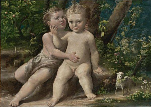 Infant Christ With The Infant Saint John The Baptist - view 1