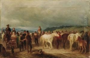 Il Mercato Dei Cavalli by Giuseppe Mazzola Di Valduggia