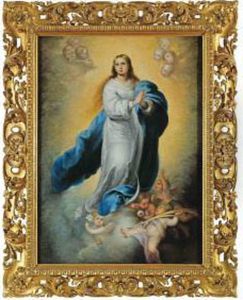 The Assumption Of The Virgin by Giuseppe Mazzolini