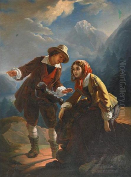 Young Lovers In The Mountains - view 1