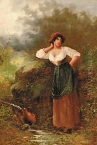 Beauty At The Spring by James Mccolvin