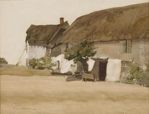 English Farmhouse by Francis John Mccomas