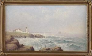 George Mcconnell View Of Portlandheadlight by George Mcconnell