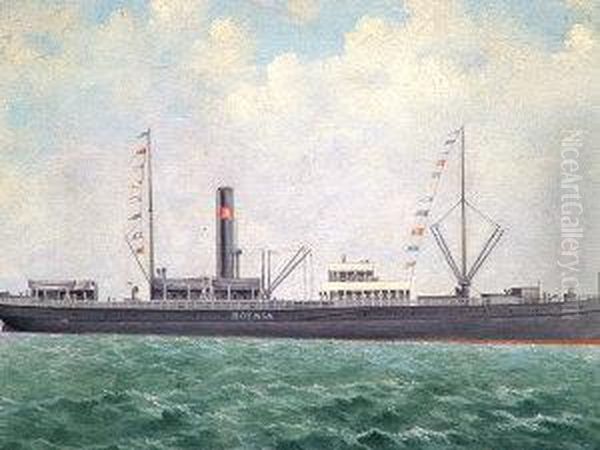 The Steam And Sail Ship 'botnia' - view 1