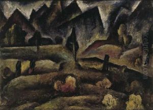 Gebirgslandschaft by Gordon Mallet Mccouch