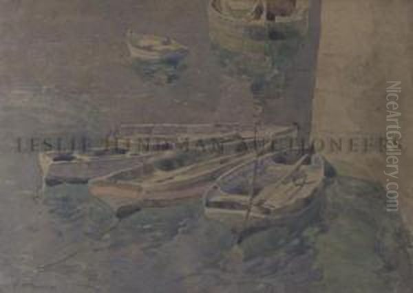 Moored Boats - view 1