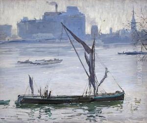 Thames Barges - view 1