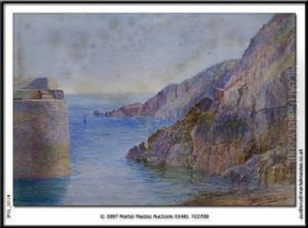 Toplis The Entrance To Creux Harbour - view 1