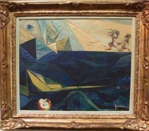 Category: Painting
Description:abstracte Compositie by George Francis Mcdougall