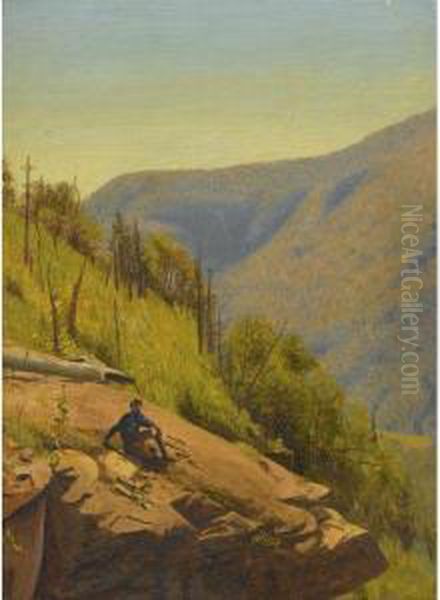 Summer In The Hills: Two Paintings - view 1
