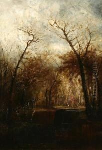 Autumn Landscape by Jervis McEntee