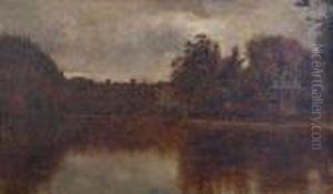 Brown Camp, Bisby Lake by Jervis McEntee