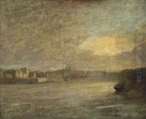 Dieppe Harbour by Ambrose McEvoy