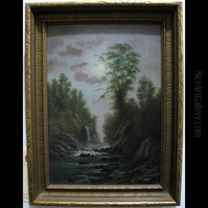 Rapid River Study by Henry Nesbitt Mcevoy