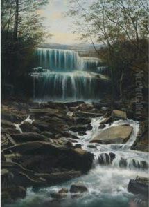 Falls At Waterdown by Henry Nesbitt Mcevoy