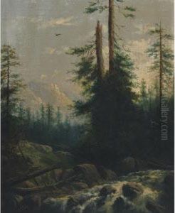 A Rocky Mountain Stream by Henry Nesbitt Mcevoy