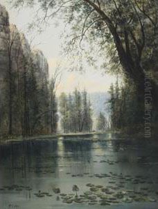 Lily Pond by Henry Nesbitt Mcevoy