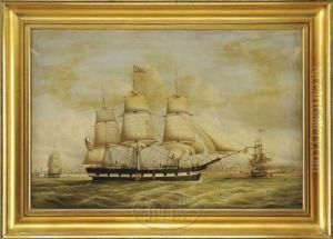 Portrait Of The Ship "h.h. Boody"