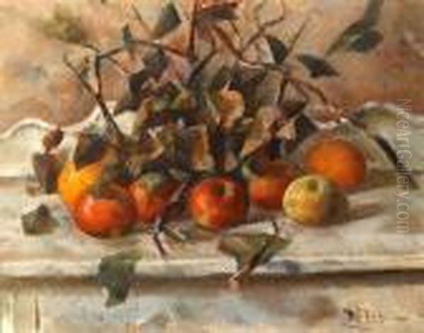 A Still Life With Fruit And Branches - view 1
