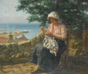 A Stitch In Time, Pittenweem by John Mcghie