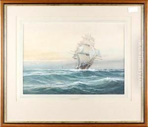 Evening In The North Sea by Robert McGregor