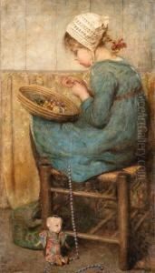 Stringing The Beads by Sara McGregor