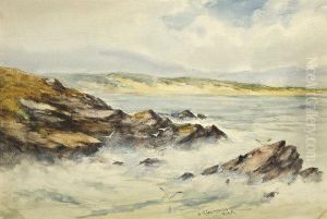 Coastal Landscape With Rocky Outcrop