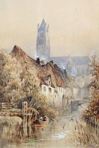 Bruges, A Pair Of Landscapes