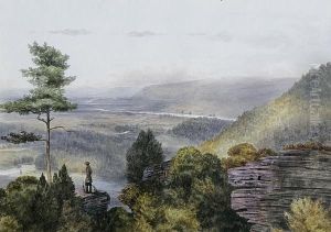 Viaduct Of The Stanueca N.y. &e.r.r.