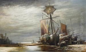 Early Morning, Scarborough by Joseph Wrightson McIntyre