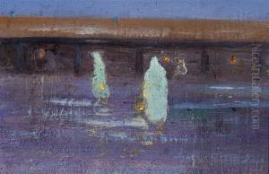 "a Misty Morning In North Africa" by Raymond Francis Mcintyre