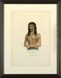 Young Ma-has-kah: Chief Of TheIoways by Mckenney Thomas & Hall James