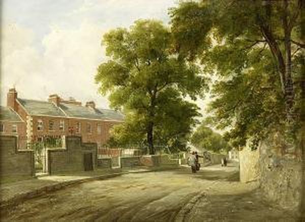 A North Edinburgh Street Scene, Possibly Restalrig - view 1
