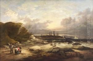 View Of St Andrews From The Shore by John Watson Mclea