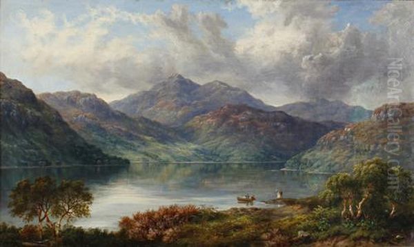 Loch Lubnaig Near Callender From The East - view 1