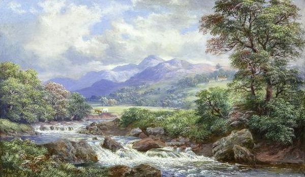 Scottish Loch 
 Scottish River - view 1