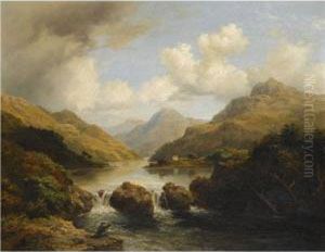 Fishermen By A Loch