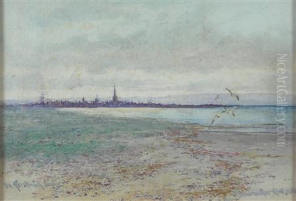 On Prestwick Shore - view 1