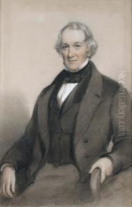 Portrait Of A Gentleman by Daniel Macnee