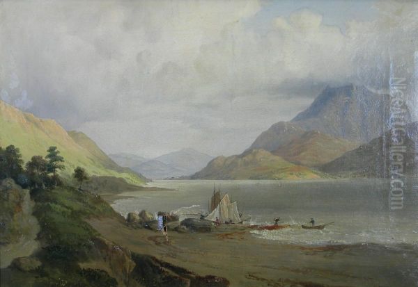 Highlander In A Glen - view 1