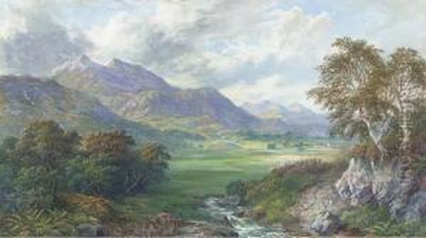 Glen Orchy With Ben Crucchan Behind - view 1