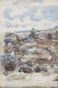 Gathering Brambles by William McTaggart