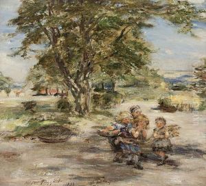 Children At Harvest Time by William McTaggart