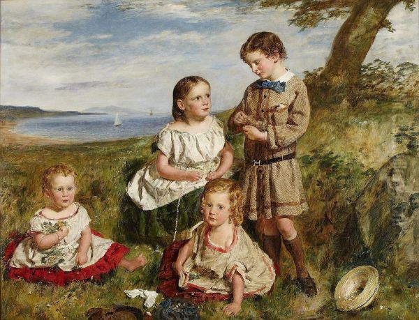 A Group Portrait Of The Children Of The Hon. Lieutenant R.w.fraser - view 1