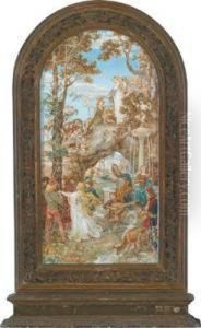 An Allegory Of Spring by Ricciardo Meacci
