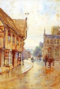With St Mary's Church by Rose Mead