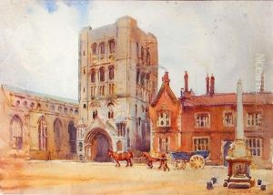 The Norman Tower From College Square by Rose Mead