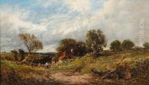 A Cottage In A Rural Landscape